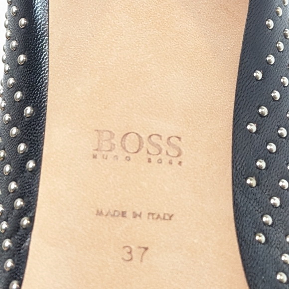 Hugo boss leather studded heels - Picture 15 of 16